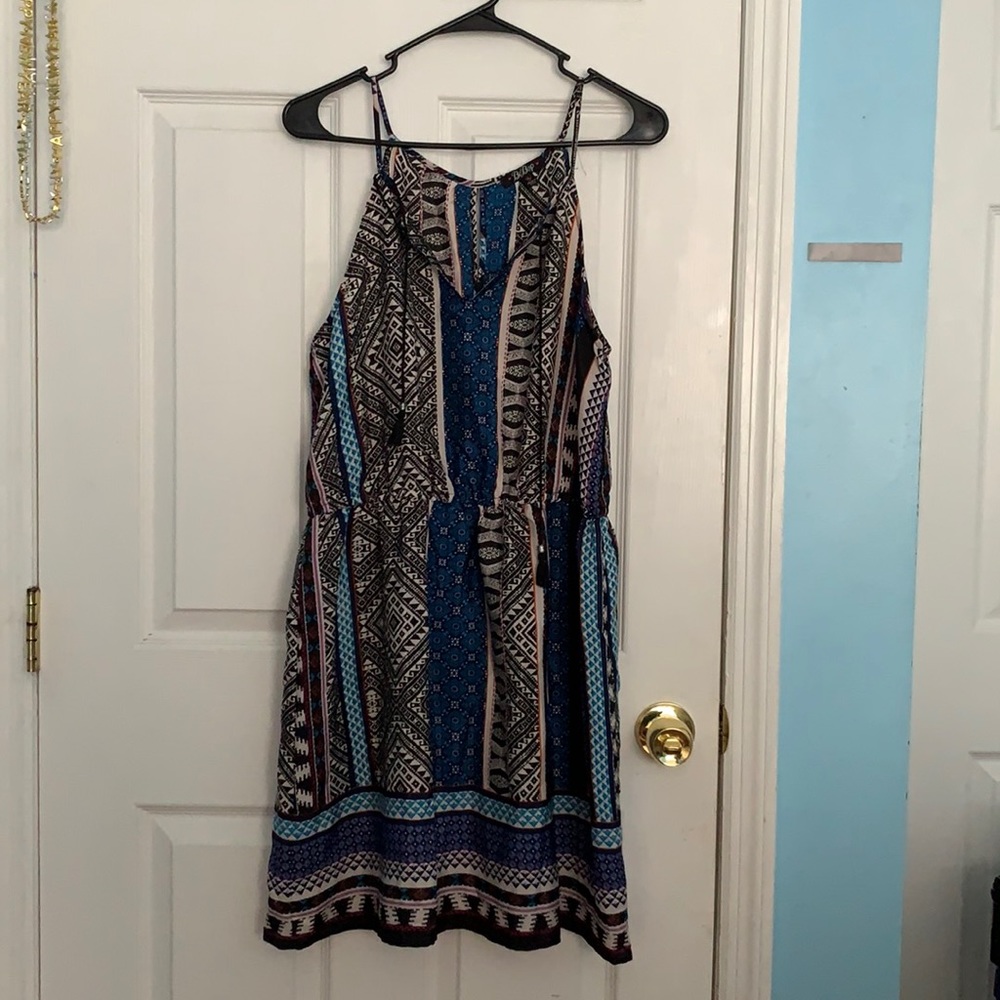 NWOT Tribal Print Dress